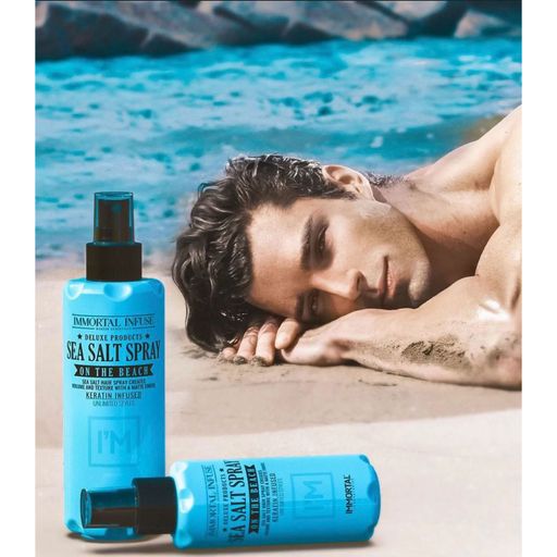 Мужской морской солевой спрей для волос Immortal NYC Infuse Sea Salt Spray
