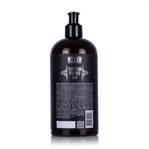 Парфюмированное жидкое мыло Moxa'm Temptation Fragrance Soap, 500 мл