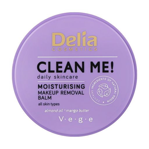 Увлажняющий лосьон для снятия макияжа Delia Cosmetics Clean Me! Moisturizing Makeup Remover, 40 г