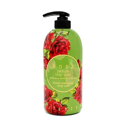 Парфюмированный гель для душа Jigott Rose Perfume Body Wash Роза, 750 мл