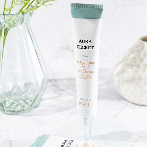 Крем для кожи вокруг глаз Jigott Aura Secret Hyaluronic Acid Eye Cream, 50 мл