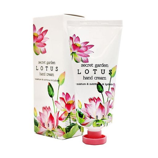 Крем для рук Jigott Secret Garden Lotus Hand Cream з екстрактом лотоса, 100 мл