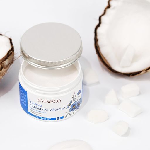 Маска для волосся Sylveco Flaxseed Hair Mask з екстрактом насіння льону, 150 мл купити на EVA.UA