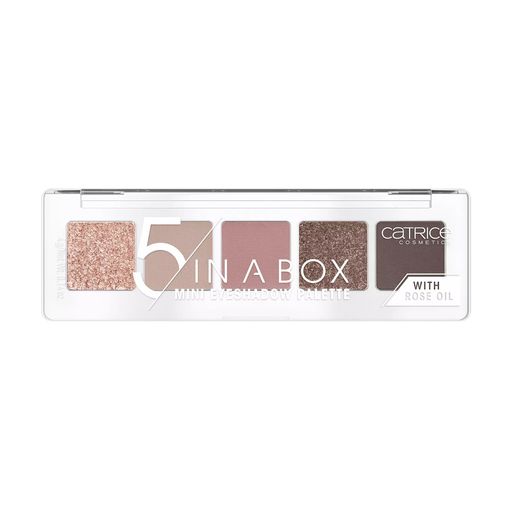 Палетка теней для век Catrice 5 In A Box Mini Eyeshadow Palette, 4 г
