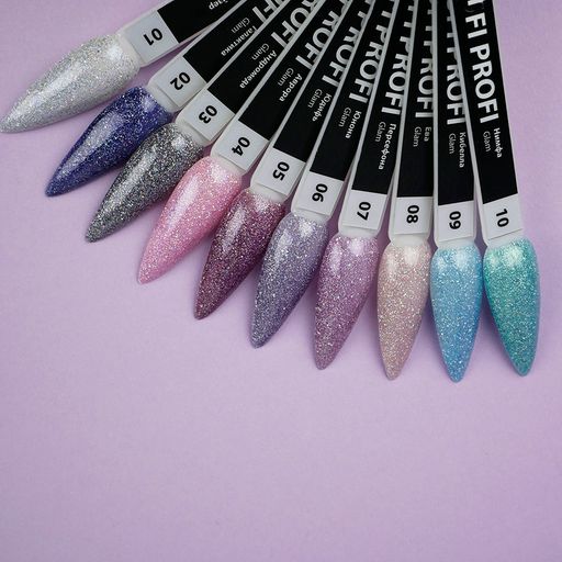 Гель-лак для ногтей Tufi Profi Premium Glam, 8 мл 