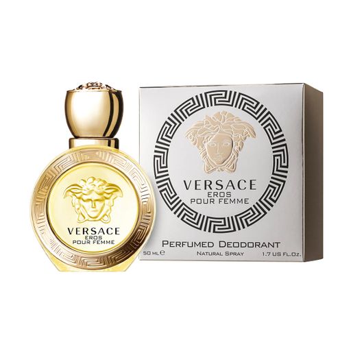 Парфумований дезодорант-спрей Versace Eros Pour Femme жіночий, 50 мл