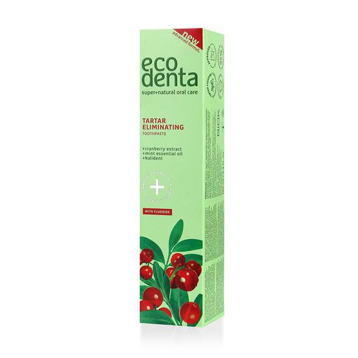 Освіжаюча зубна паста Ecodenta Tartar Eliminating Toothpaste проти зубного каменю, 100 мл