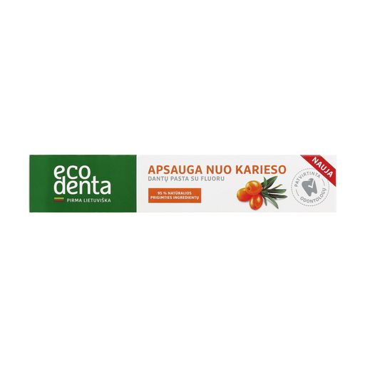 Зубна паста проти карієсу Ecodenta Cavity Protection Toothpaste з ...