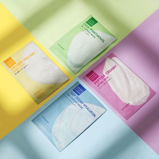 Тканинна маска для обличчя Trimay Peptide Creamy Lifting Mask з пептидами, 25 мл