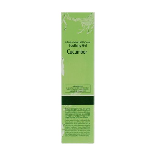 Увлажняющий гель для лица Enough 6 Grains Mixed Soothing Gel с огурцом, 100 мл