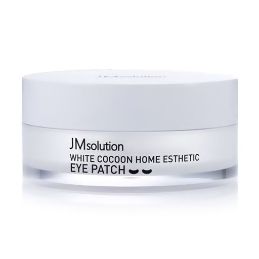 Омолоджувальні патчі для шкіри навколо очей JMsolution Silky Cocoon Home Esthetic Eye Patch з екстрактом перлів і білого кокона, 60 шт
