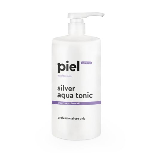 Тоник для лица Piel Cosmetics Professional Silver Aqua Tonic для проблемной кожи, для профессионального использования, 1 л