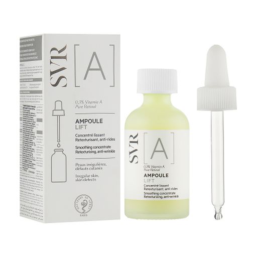 Концентрат для лица SVR [A] Ampoule Lift Smoothing Concentrate с витамином А, 30 мл