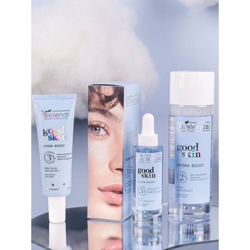 Увлажняющий тоник для лица Bielenda Good Skin Hydra Boost Moisturizing Face Toner с гиалуроновой кислотой, 200 мл