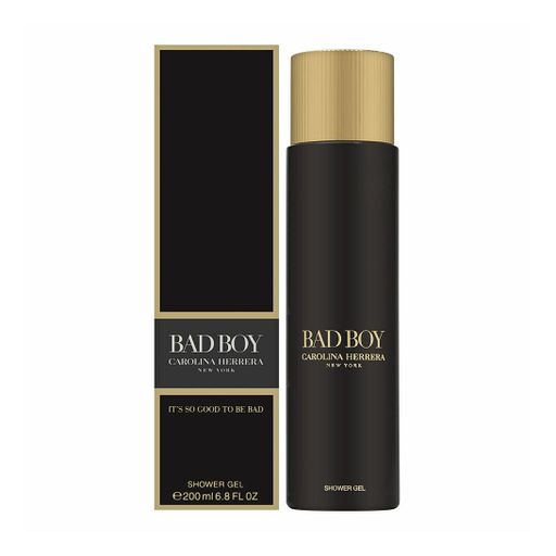 Парфюмированный гель для душа Carolina Herrera Bad Boy мужской, 200 мл