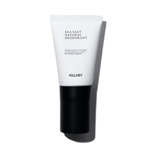 Натуральный дезодорант Hillary Sea Salt Natural Deodorant с солью Мертвого моря, женский, 50 мл