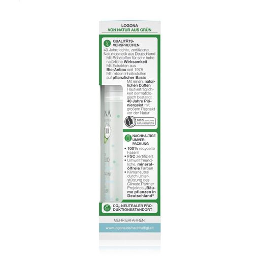 Увлажняющий био-гидро-флюид для лица Logona Hyaluron Aloe Vera Hydro Fluid с гиалуроновой кислотой и алоэ, 30 мл