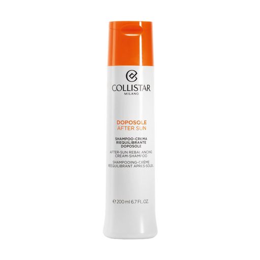 Балансирующий крем-шампунь после загара Collistar After-Sun Rebalancing Cream-Shampoo, 200 мл