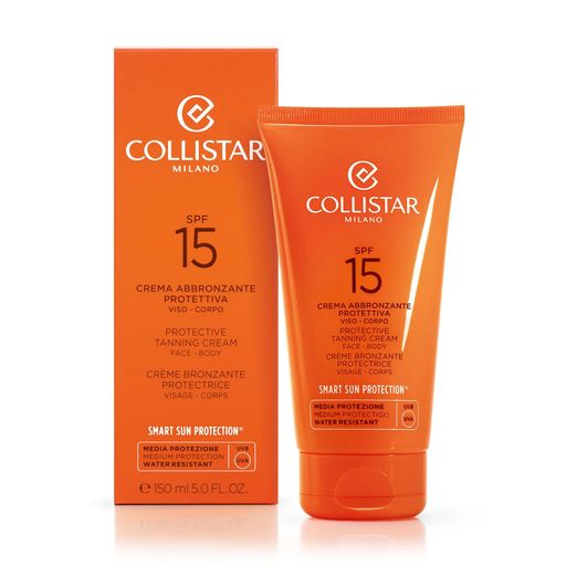 Солнцезащитный крем для лица и тела Collistar Protective Taning Cream SPF 15, 150 мл