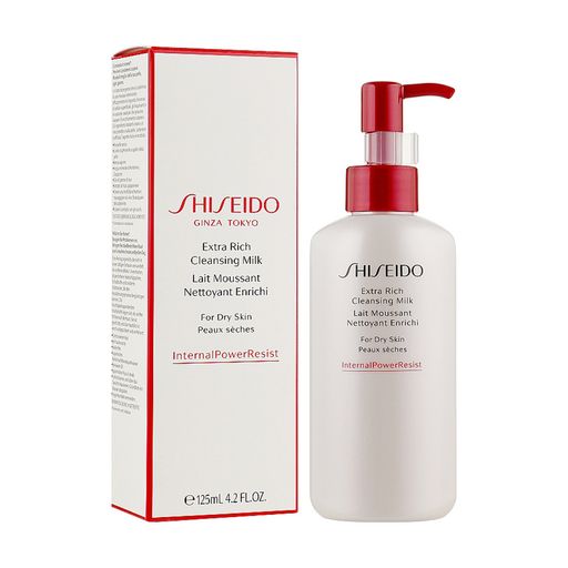 Очищающее молочко для лица Shiseido Extra Rich Cleansing Milk, 125 мл