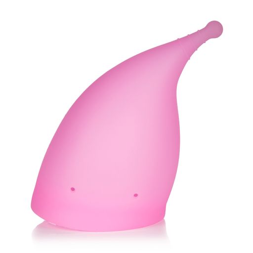 Менструальная чаша Lingery Anatomical из медицинского силикона, светло-розовая, размер S, 1 шт