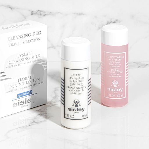 Набор для лица Sisley Cleansing Duo (молочко, 100 мл + лосьон, 100 мл)