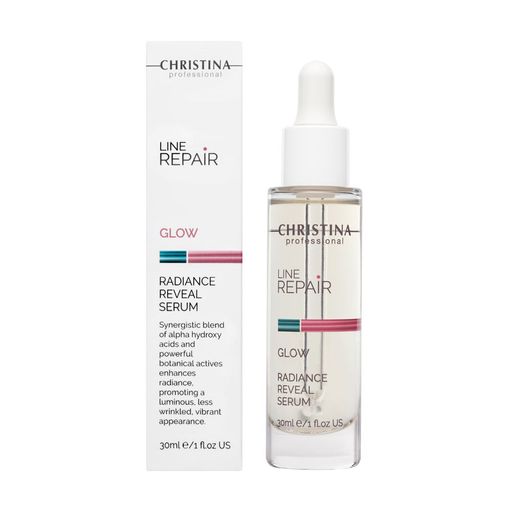 Нічна сироватка для обличчя Christina Line Repair Glow Radiance Reveal Serum, 30 мл