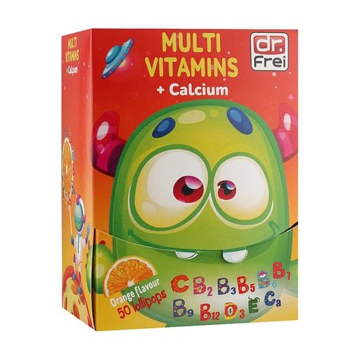 Диетическая добавка витамины и минералы в леденцах на палочке Dr. Frei ...