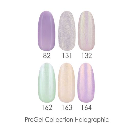 Гель-лак для ногтей GlamBee ProGel Holographic, 6 мл