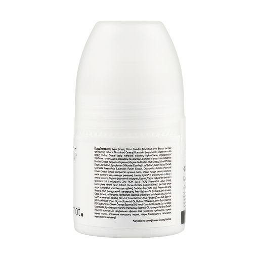Натуральний кульковий дезодорант White Mandarin Deo Bergamot жіночий, 50 мл