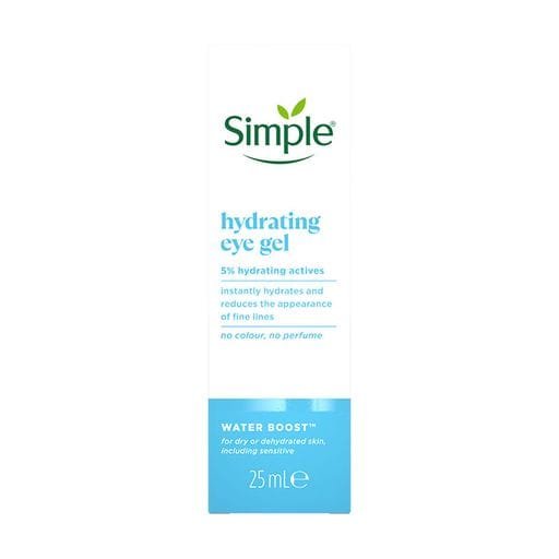 Зволожувальний гель для шкіри навколо очей Simple  Water Boost Hydrating Eye Gel, 25 мл
