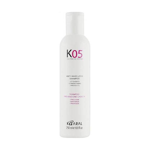 Шампунь Kaaral К05 Tea Tree Oil System Anti Hair Loss Shampoo против выпадения волос