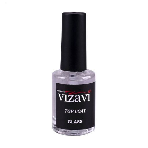 Топ для лака Vizavi Professional Top Coat Glass, 12 мл