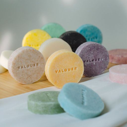 Твердий шампунь для волосся Valquer Shampoo Bar з екстрактом коноплі та конопляною олією, 50 г