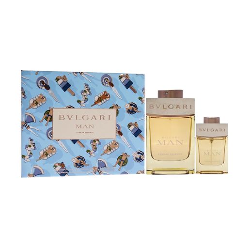 Уцінка! Парфумований набір чоловічий Bvlgari Man Terrae Essence Set (парфумована вода, 100 мл + парфумована вода, 15 мл)