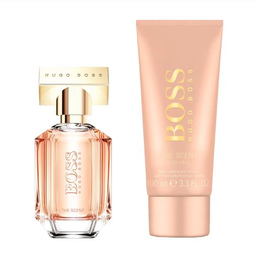 Парфумований набір жіночий Hugo Boss Boss The Scent (парфумована вода, 50 мл + лосьйон для тіла, 100 мл)