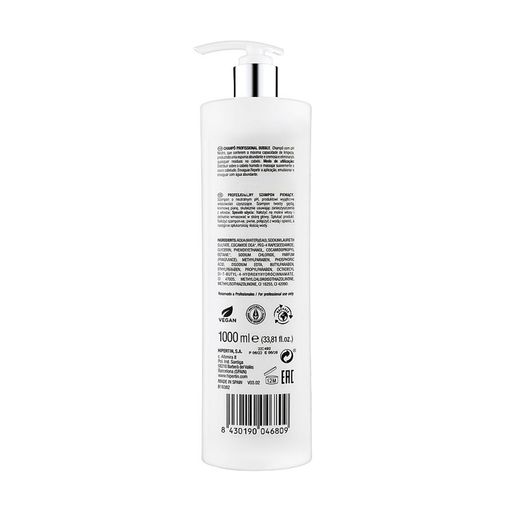 Ежедневный шампунь для волос Hipertin Linecure Bubbly Shampoo с нейтральным рН, 1 л