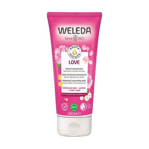 Крем-гель для душа Weleda Aroma Love Pampering Creamy Body Wash, 200 мл