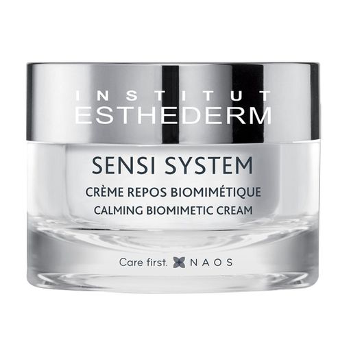 Заспокійливий біоміметичний крем для обличчя та шиї Institut Esthederm Sensi System Calming Biominetic Cream, 50 мл