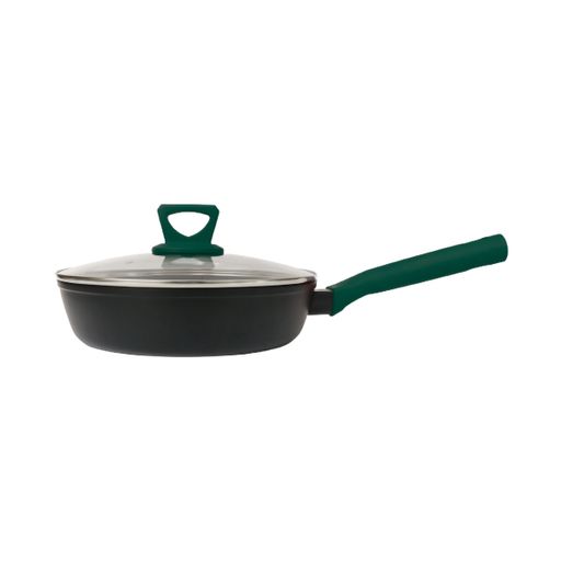 Сковорода Ringel Herbal глубокая, с крышкой, 22 см (RG-1101-22/h/L)