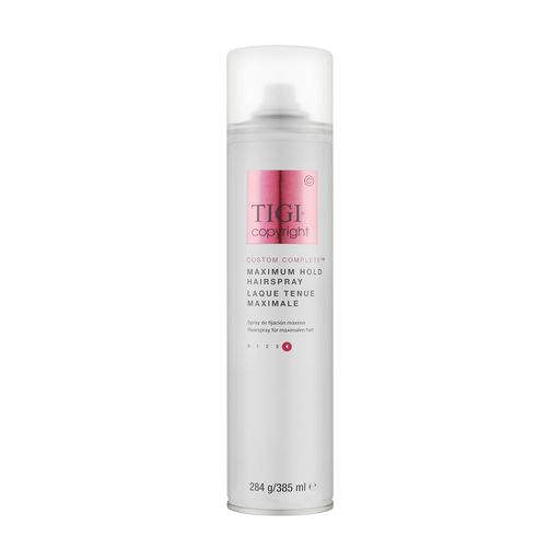 Лак для укладання волосся TIGI Copyright Custom Complete Maximum Hold Hairspray фіксація 4 (суперсильна)