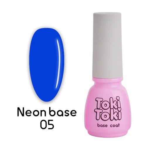 Кольорова база для гель-лаку Toki Toki Neon, 5 мл