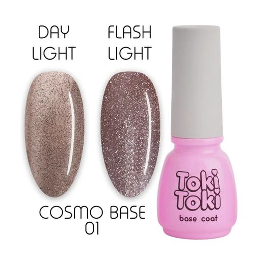 Светоотражающая база для гель-лака Toki Toki Cosmo, 5 мл