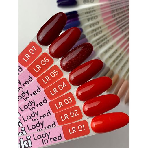 Гель-лак для нігтів Toki Toki Lady in Red, 5 мл