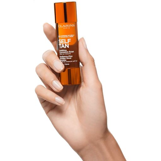 Концентрат для тела Clarins Self Tan Radiance-Plus Golden Glow Body Booster с эффектом искусственного загара, 30 мл