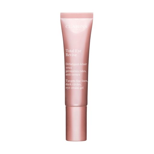 Крем-гель для кожи вокруг глаз Clarins Total Eye Revive против первых морщин и темных кругов, 15 мл