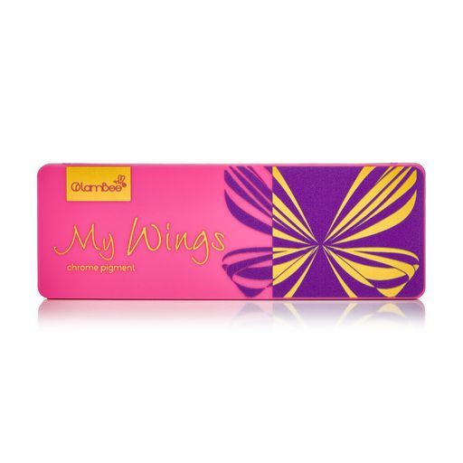 Палетка хромовых пигментов GlamBee My Wings Chrome, 5 г