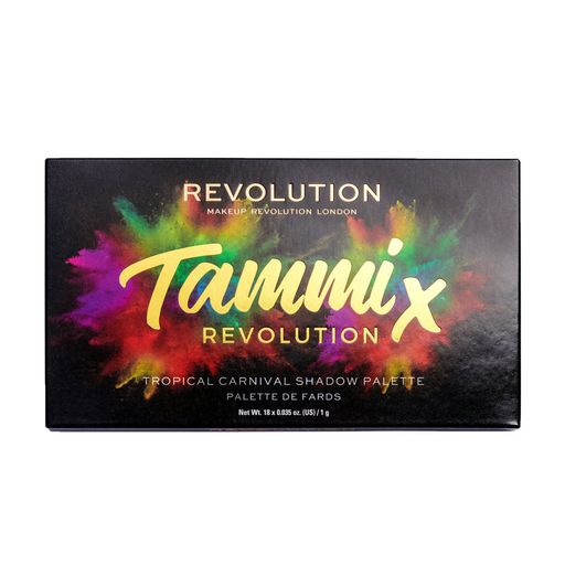 Палетка теней для век Makeup Revolution X Tammi Tropical Carnival Palette, 18 г