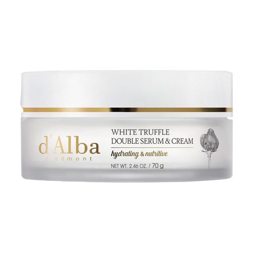 Крем та сироватка для обличчя D'Alba White Truffle Double Serum & Cream з білим трюфелем, 70 г