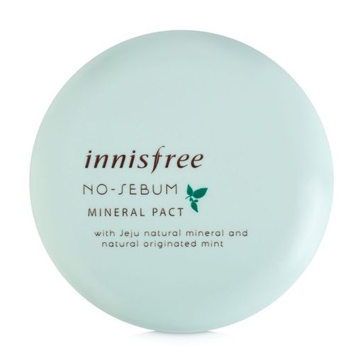 Матувальна мінеральна компактна пудра для обличчя Innisfree No Sebum Mineral Pact, 8.5 г